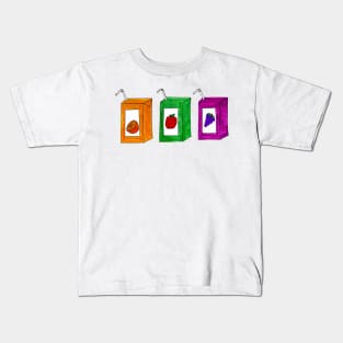 Juice Boxes Kids T-Shirt